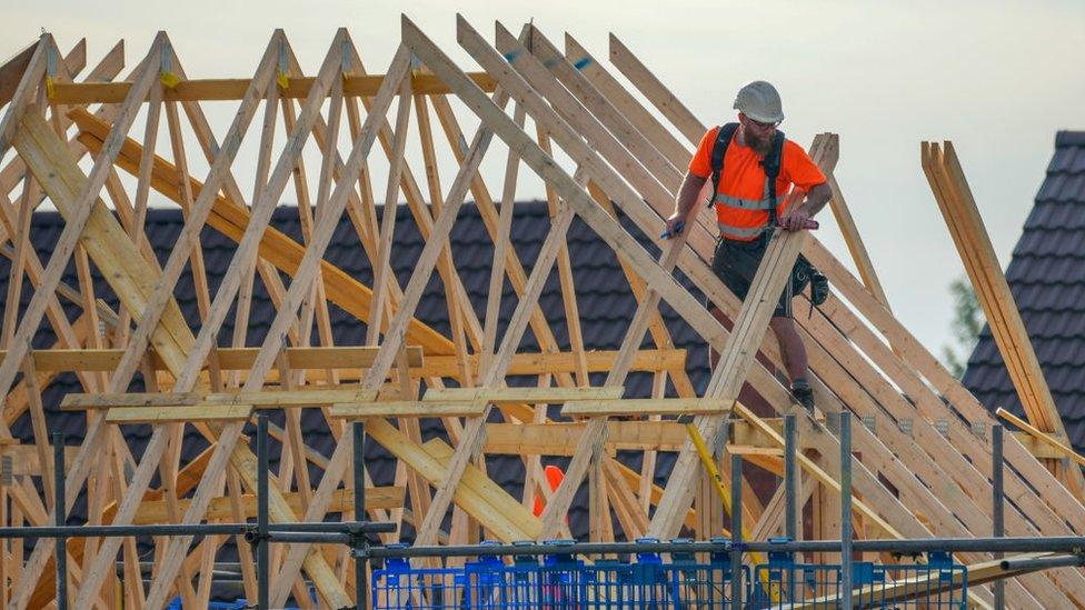 New homes being constructed in Cheshire