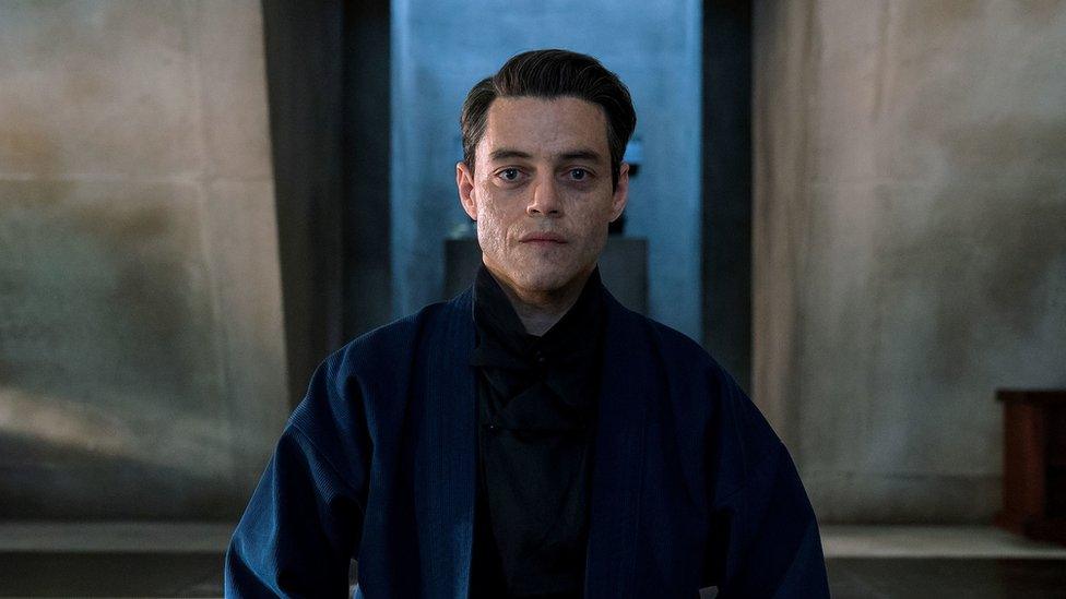 Rami Malek as Safin in No Time to Die