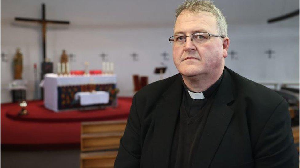 Fr John Joe Duffy has been described as being Creeslough's "rock"