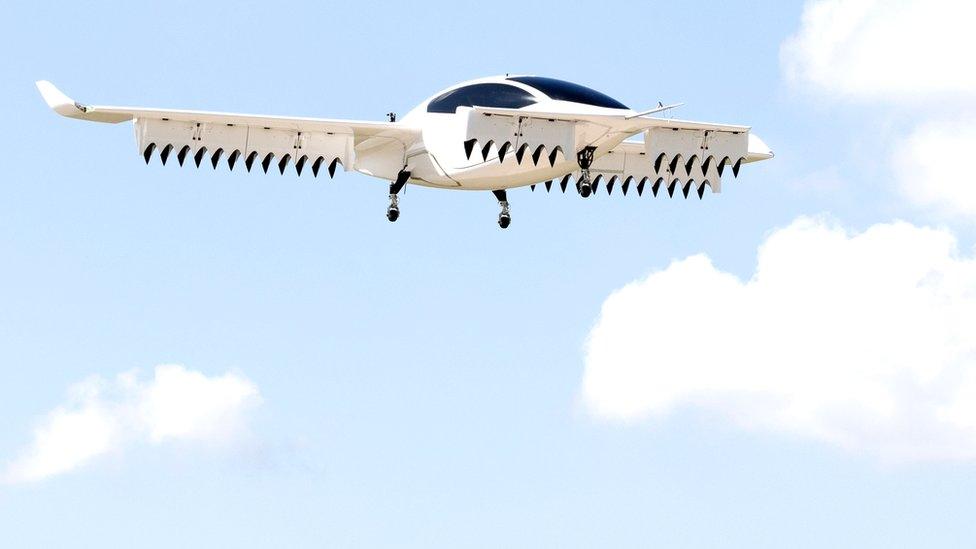 Lilium prototype eVTOL