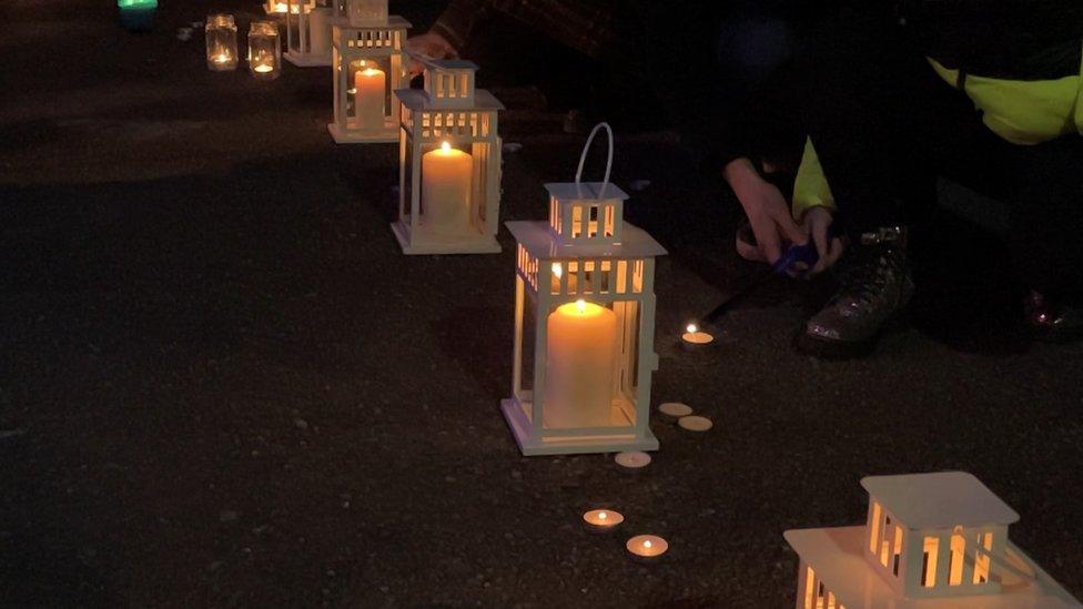 Ukraine vigil Isle of Man