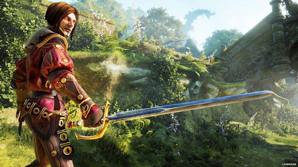 Gameplay from Fable legends