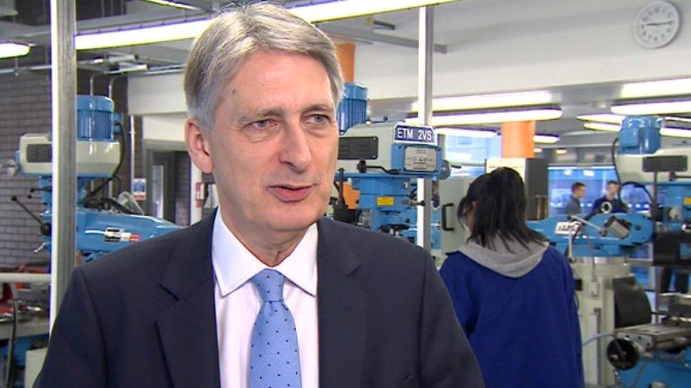 Chancellor Philip Hammond