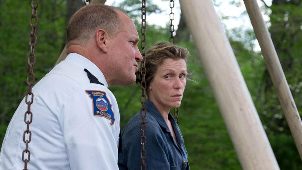 Woody Harrelson and Frances McDormand