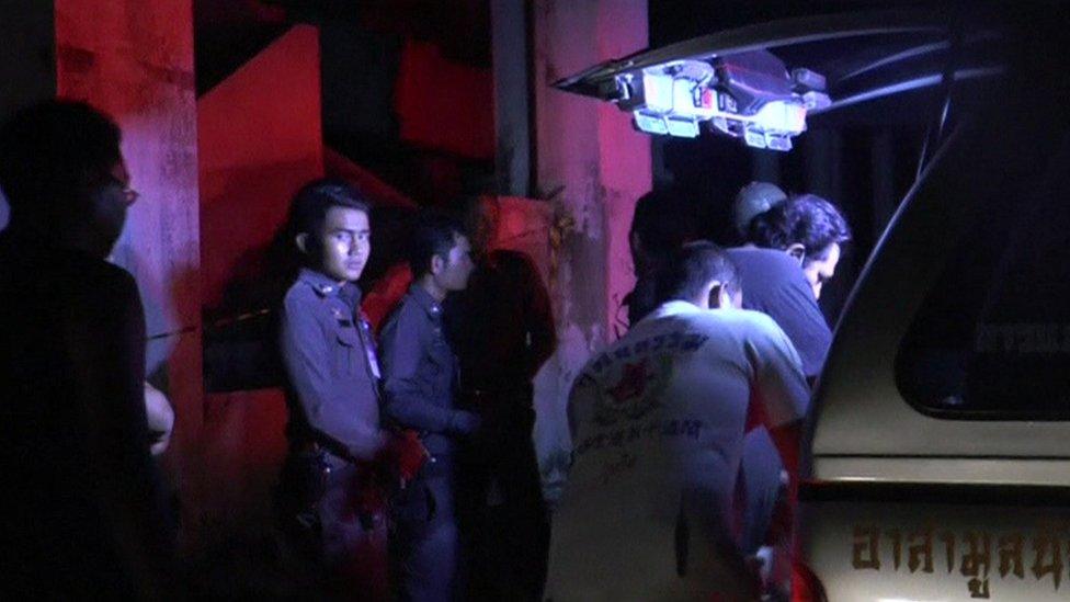 The deaths took place at a deserted hotel in Phuket