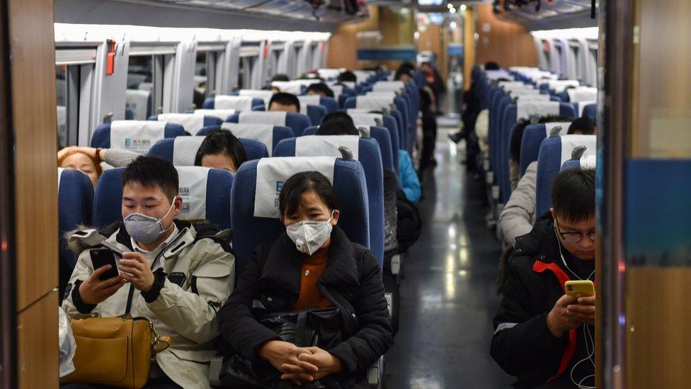 Outbound trains in Wuhan have been stopped