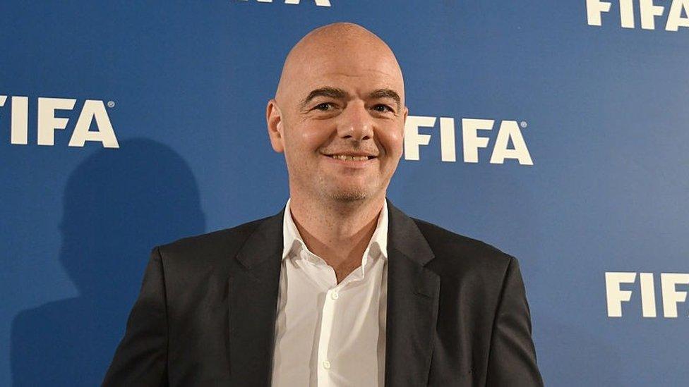 Fifa president Gianni Infantino