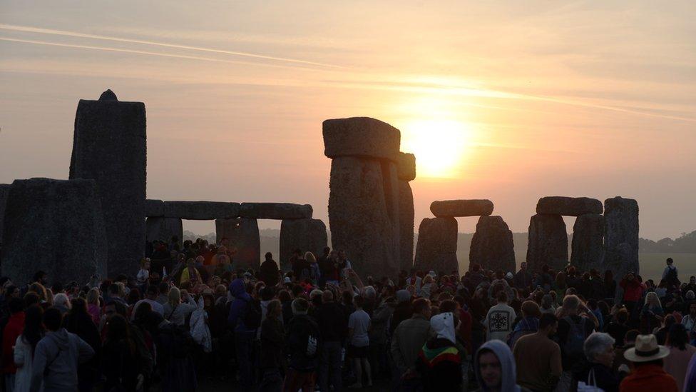 Summer solstice at Stonehenge