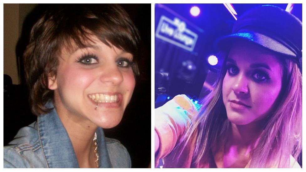 Cý presenter Lauren Layfield 10 years ago verses now.