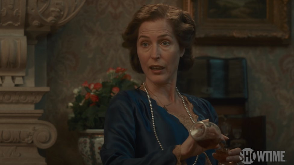 Gillian Anderson as Eleanor Roosevelt in First Lady