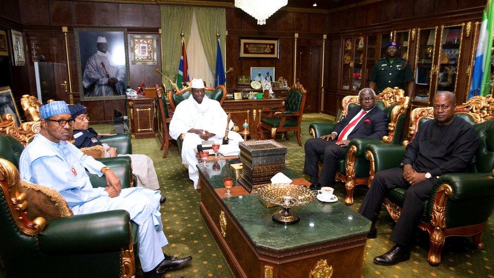 ecowas leaders visit