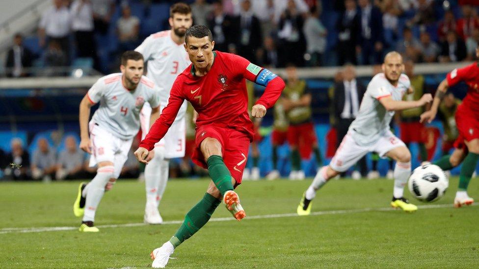 ronaldo scores first goal