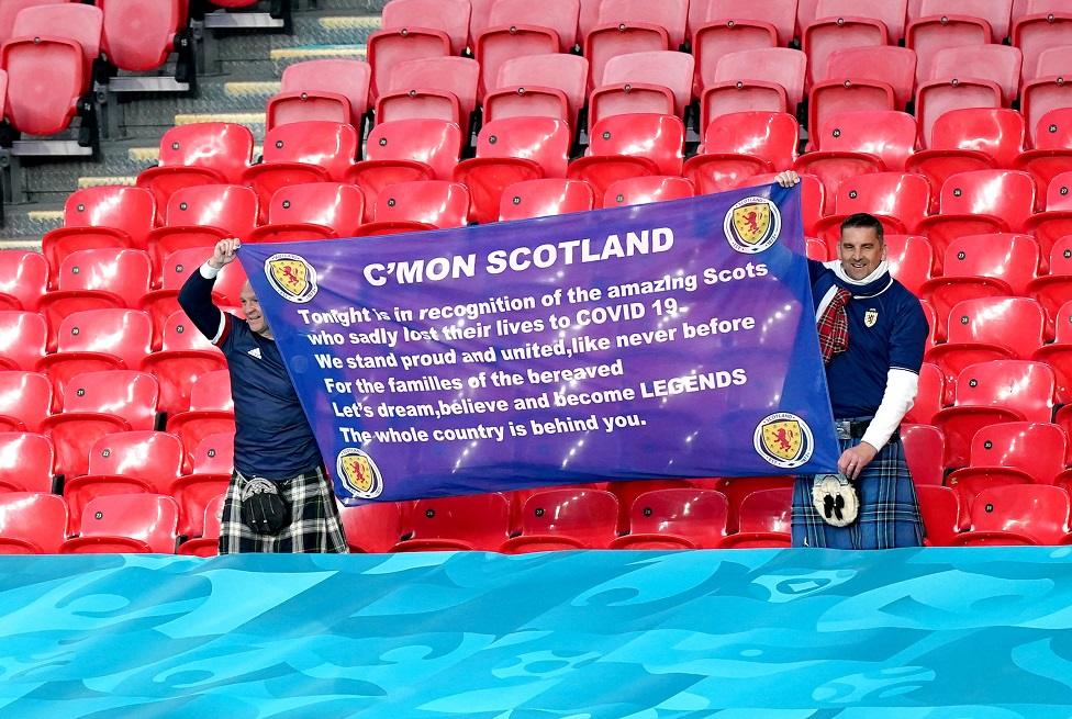 Fans at Wembley