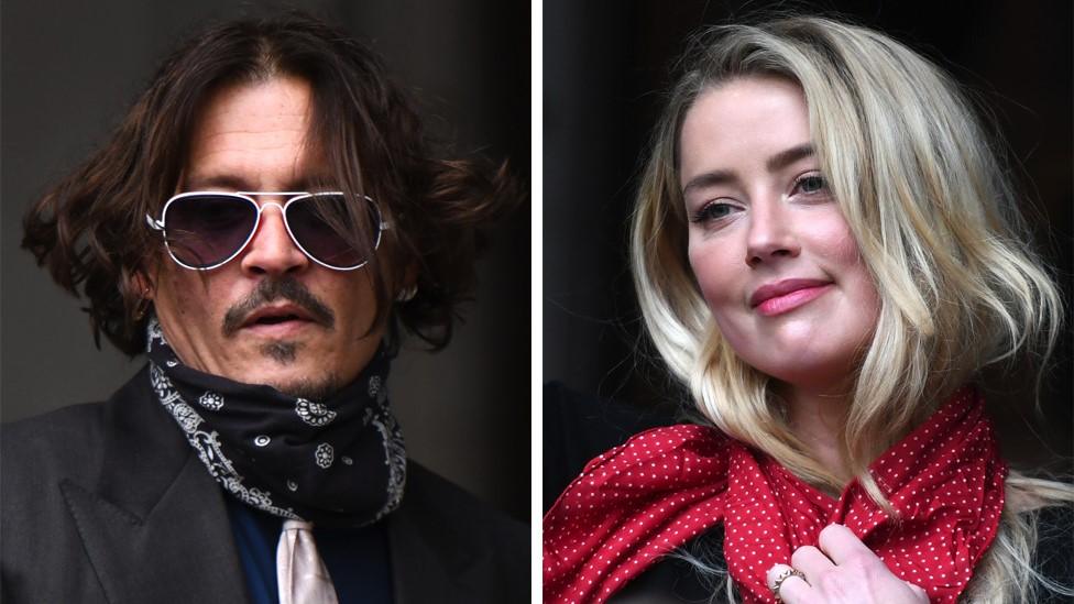 Johnny Depp and Amber Heard