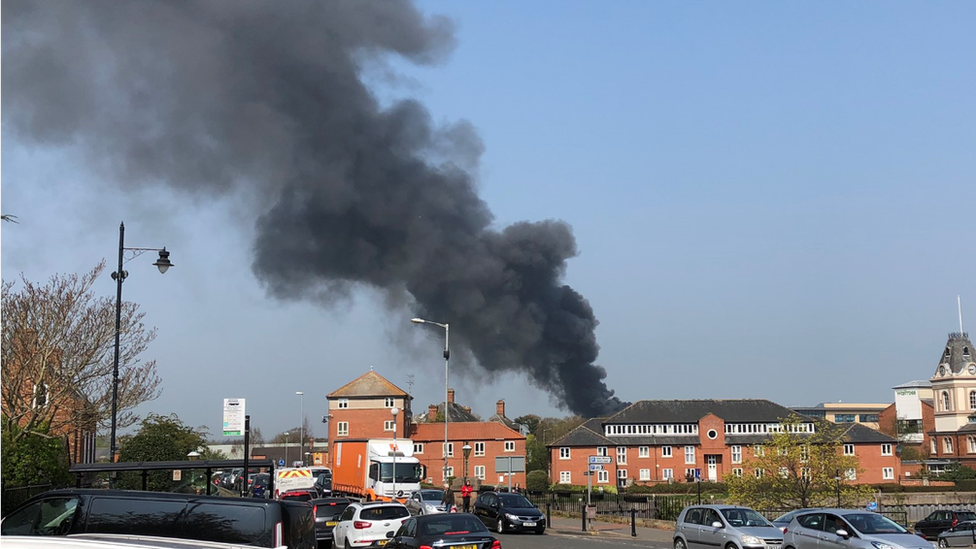 Newark smoke flume