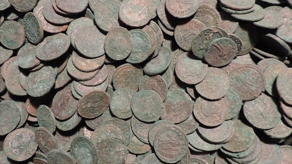 Roman coins