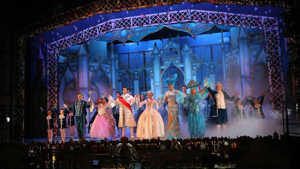 Cinderella at Sunderland Empire last year