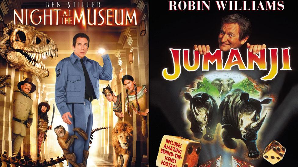 Night at the Museum and Jumanji