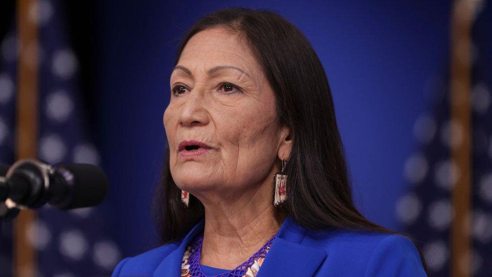 US Secretary of the Interior Deb Haaland