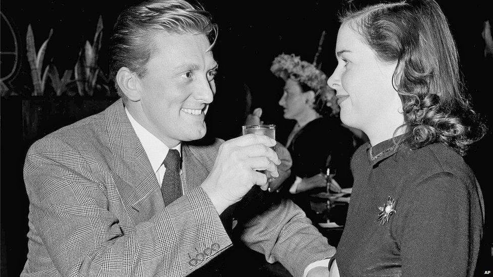 US actress Diana Douglas dies aged 92 BBC News
