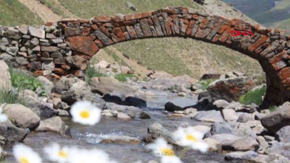 Archive image of Arslanca bridge, Turkey