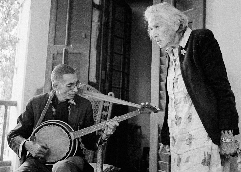 Mr and Mrs Carpenter, Tollygunge, Calcutta, 1981