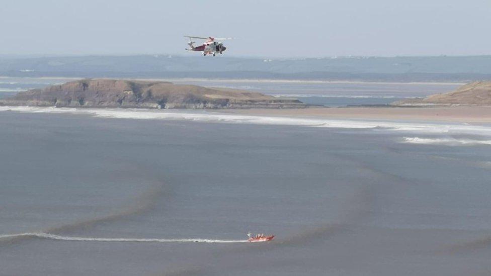 Rhossili rescue