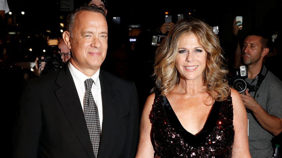 Tom Hanks and Rita Wilson