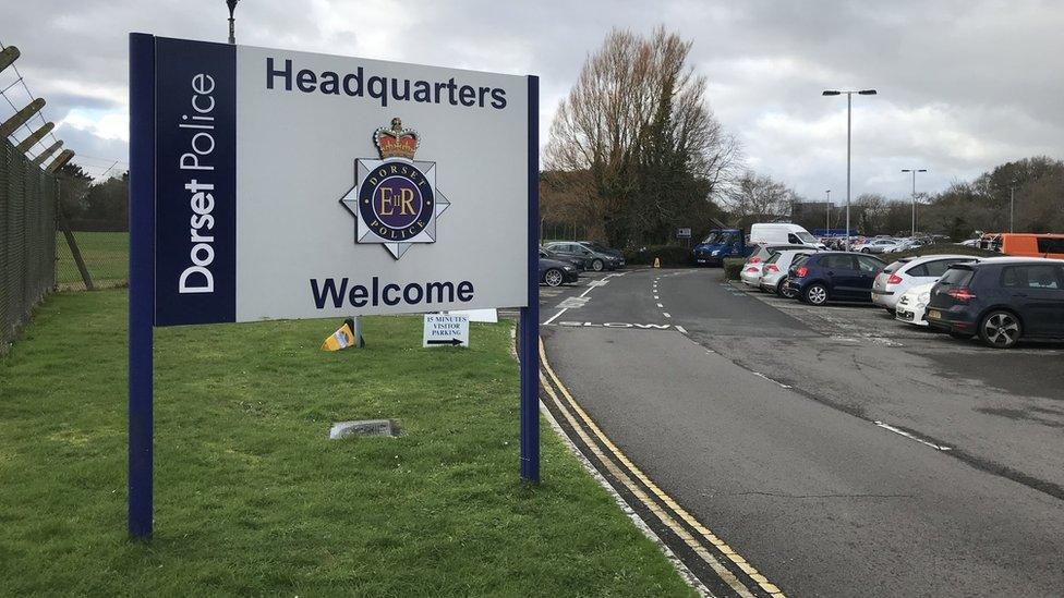 Dorset Police HQ at Winfrith