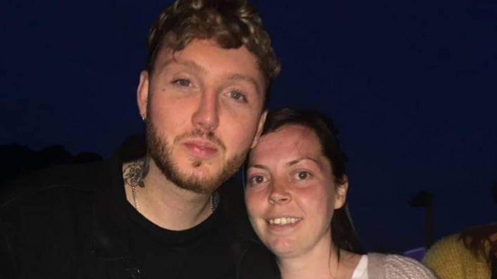 Noosha and James Arthur