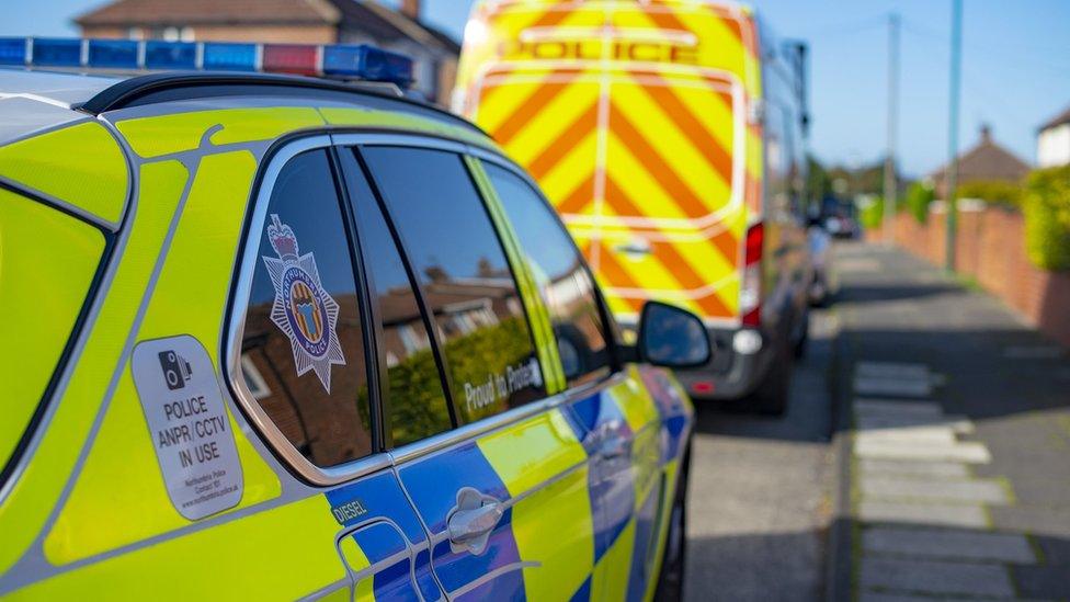 Northumbria Police cars