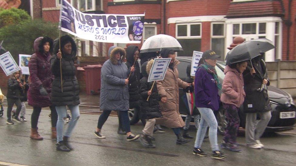 Anti-street violence march