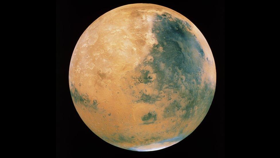 The planet Mars