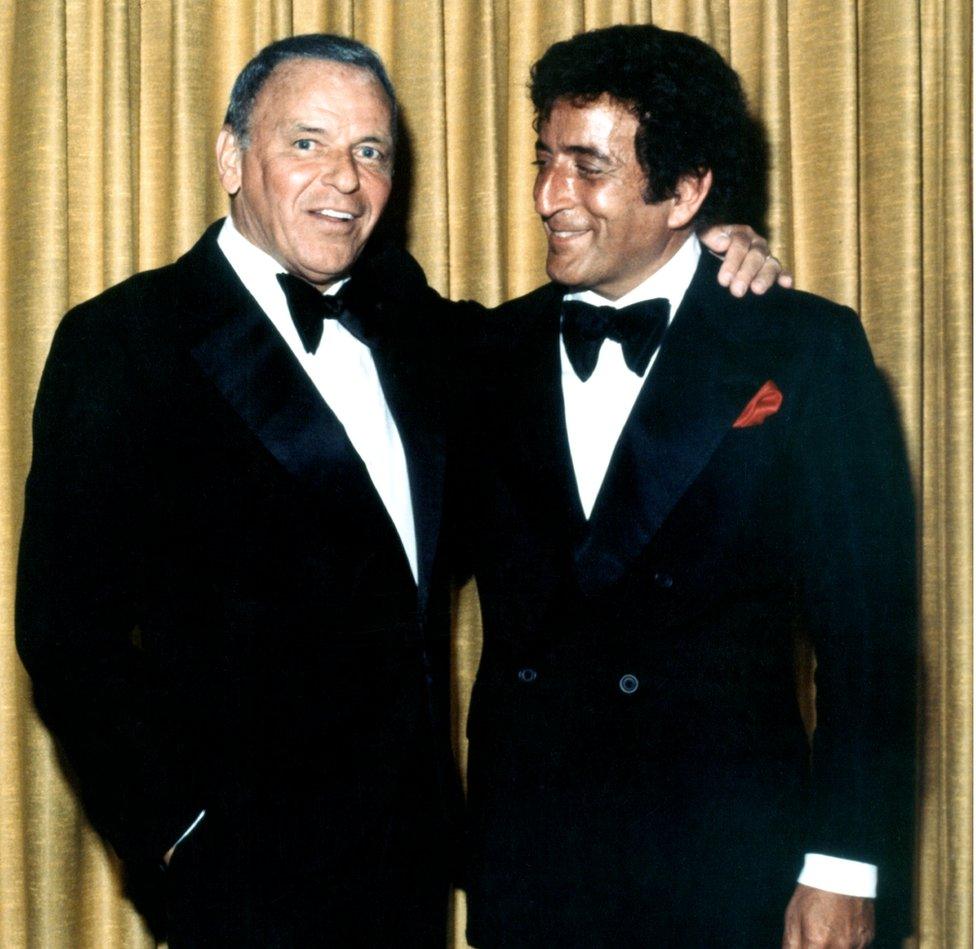 Frank Sinatra and Tony Bennett