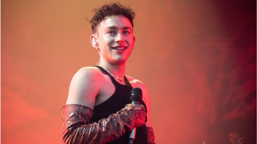 Olly Alexander of Years & Years performing at another festival in summer 2023