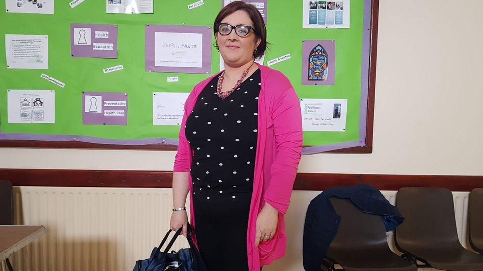 Jennifer Gault is Northern Ireland's first parish nurse.