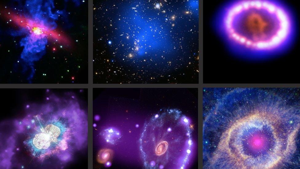 Chandra telescope images