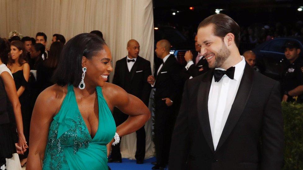 Parents-to-be Serena Williams and Alexis Ohanian attended New York's Met Gala in May