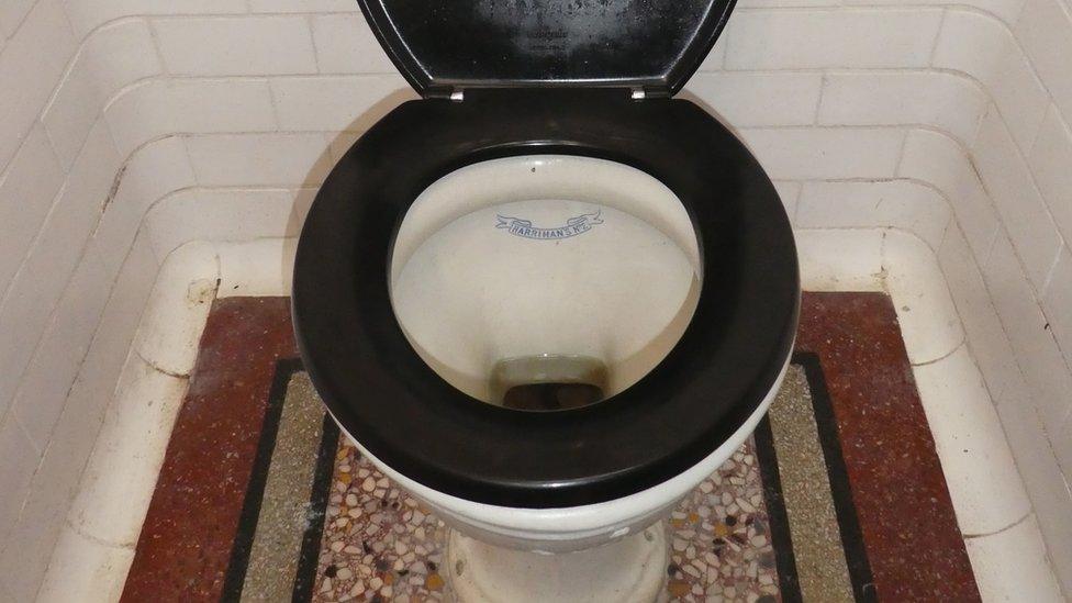 One of the toilets in Seaburn