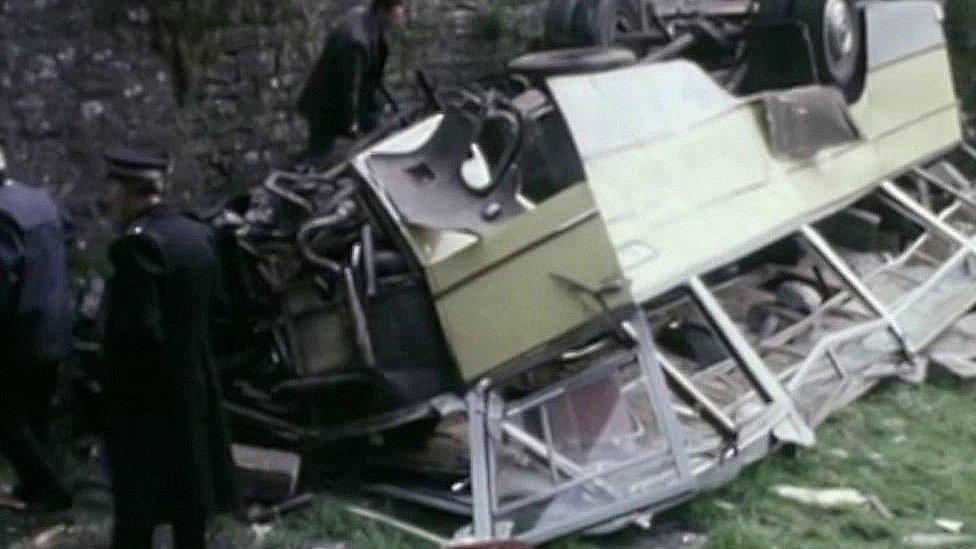 The Dibble's Bridge coach crash, which killed 33 people, is one of Britain's worst accidents.