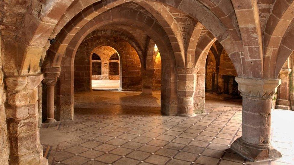 12th Century undercroft vault