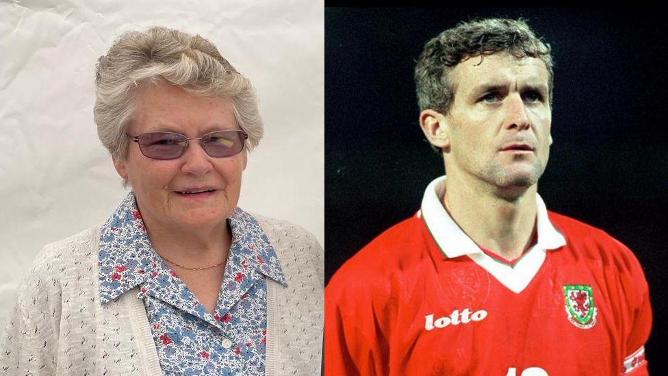 Olwen Rowlands a Mark Hughes