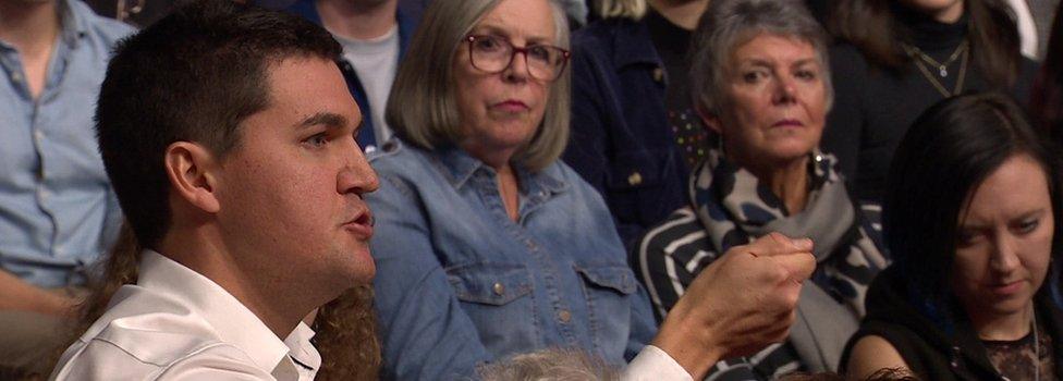 Audience member of Question Time confronts Jeremy Corbyn