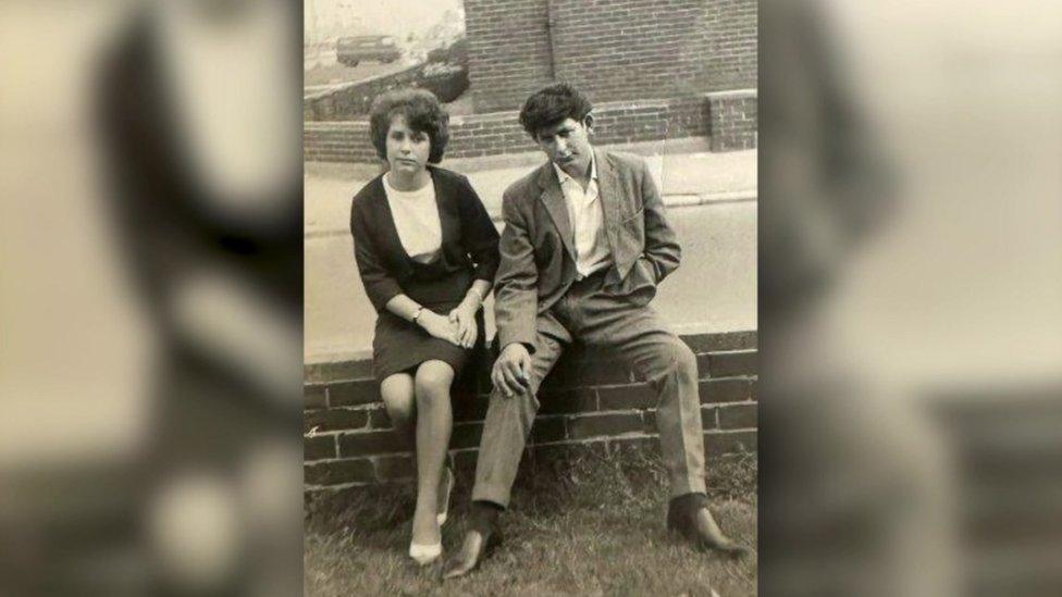 Rita and Ronnie as teenagers