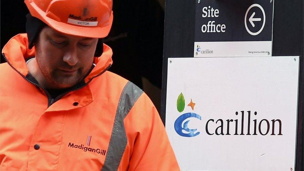 Carillion worker