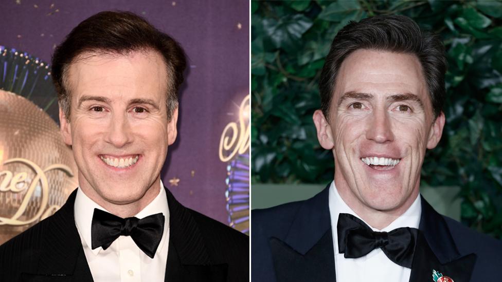 Anton Du Beke and Rob Brydon