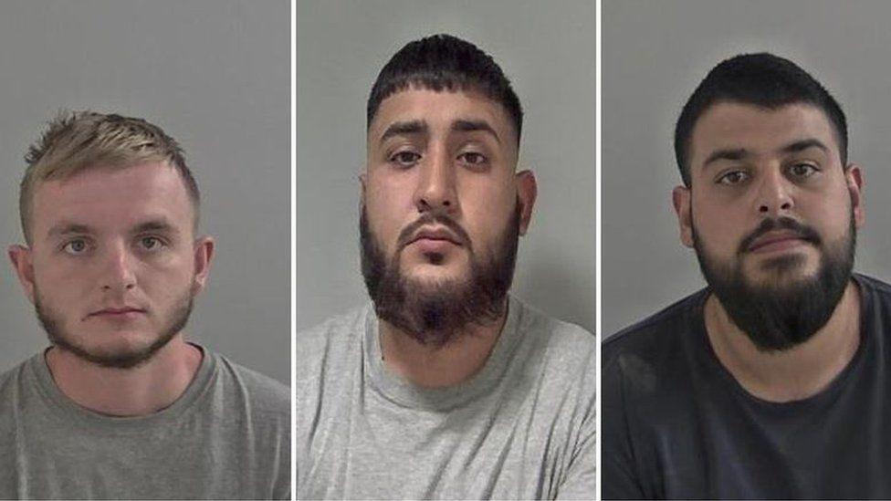 Adam Carpenter, Faisal Fiaz, Mohammed Hussain