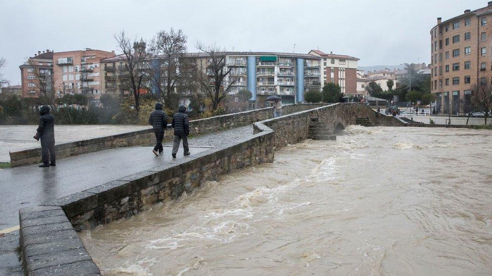 Rescue officials said the problem was not so much the rainfall but the high river levels