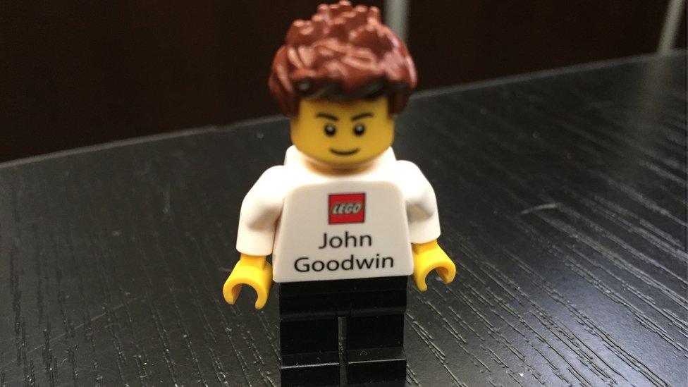 John Goodwin Lego figure