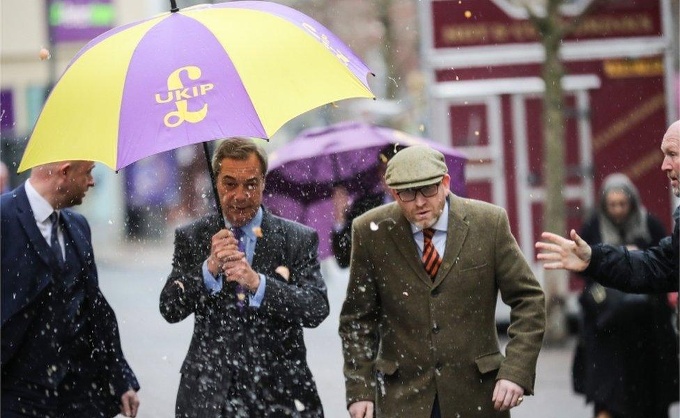 Paul Nuttall and Nigel Farage